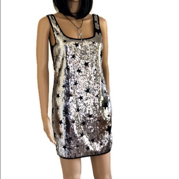 Ultra Flirt Dresses & Skirts - ⭐️⭐️Ultra Flirt black and silver sequined dress🌟